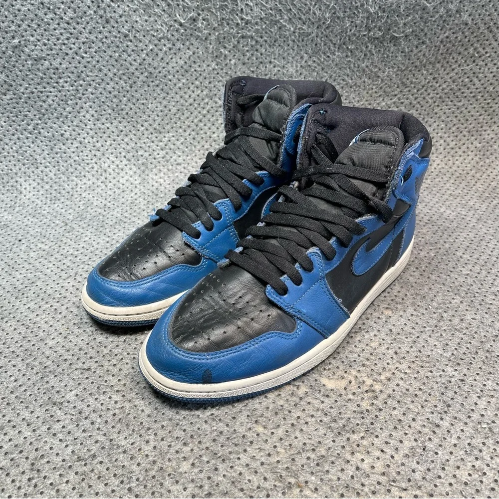 Jordan 1 High Dark Marina Blue Shoes Size 9 Men’s